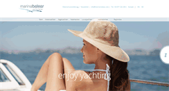 Desktop Screenshot of marina-balear.com